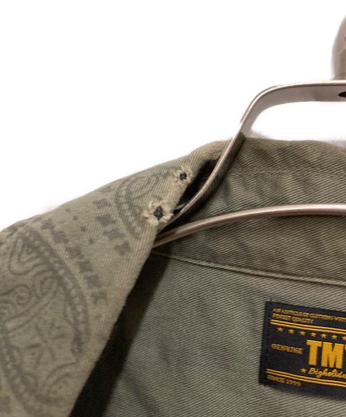 TMT（ティーエムティー）TMT (ティーエムティー) シャツジャケット カーキ サイズ:Mの古着・服飾アイテム