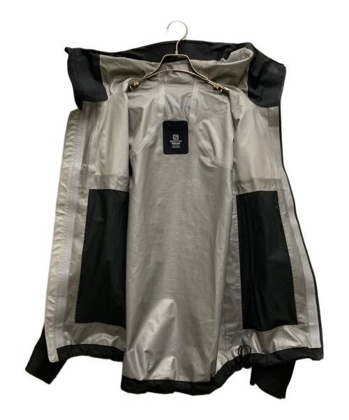 SALOMON（サロモン）SALOMON (サロモン) シェルジャケット ブラック サイズ:Ｍの古着・服飾アイテム