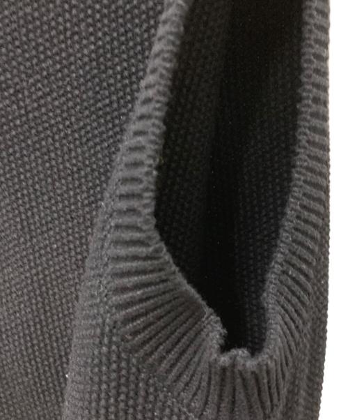 COOTIE PRODUCTIONS（クーティープロダクツ）COOTIE PRODUCTIONS (クーティープロダクツ) Rib Stitch Tilden Knit Vest ブラック サイズ:Mの古着・服飾アイテム