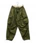 COOTIE PRODUCTIONS（クーティープロダクツ）の古着「コットンカーゴパンツ」｜グリーン