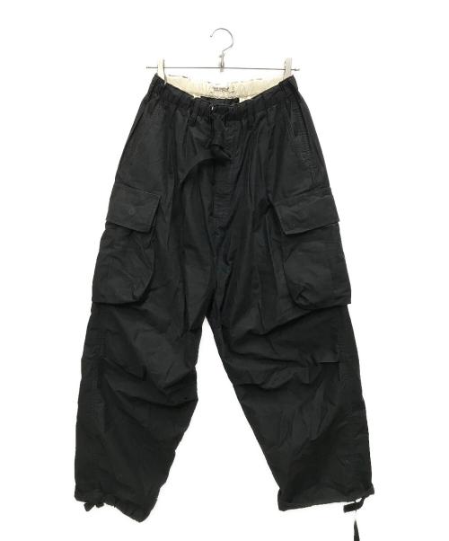 COOTIE PRODUCTIONS（クーティープロダクツ）COOTIE PRODUCTIONS (クーティープロダクツ) カーゴパンツ ブラック サイズ:Sの古着・服飾アイテム