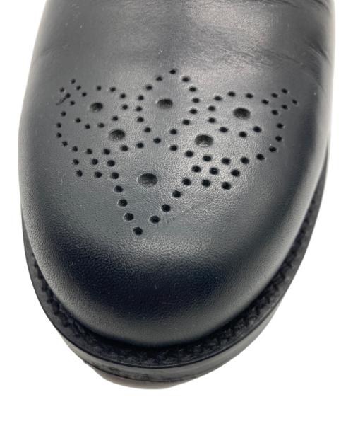 Name.（ネーム）Name. (ネーム) COOTIE PRODUCTIONS (クーティープロダクツ) レザースリッパ ブラック サイズ:25の古着・服飾アイテム