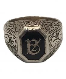 ANTIDOTE BUYERS CLUB（アンチドートバイヤーズクラブ）の古着「Engraved College Ring」｜シルバー