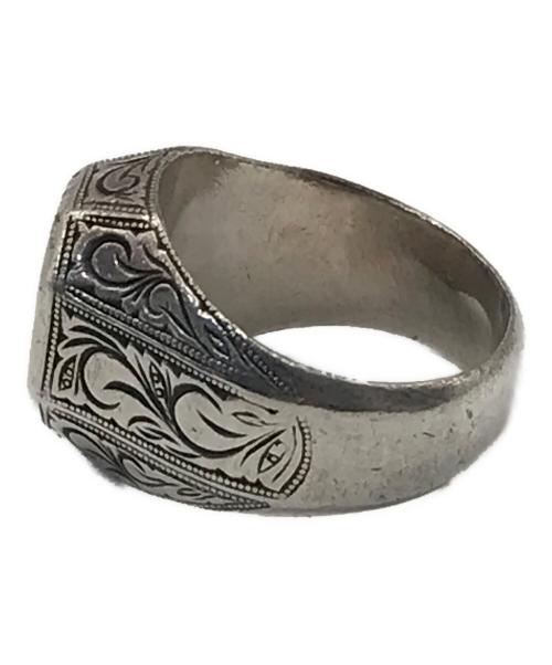 ANTIDOTE BUYERS CLUB（アンチドートバイヤーズクラブ）ANTIDOTE BUYERS CLUB (アンチドートバイヤーズクラブ) Engraved College Ring シルバー サイズ:18号の古着・服飾アイテム