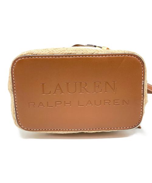 RALPH LAUREN（ラルフローレン）RALPH LAUREN (ラルフローレン) Dryden Debby II Mini Drawstring Bag ブラウンの古着・服飾アイテム