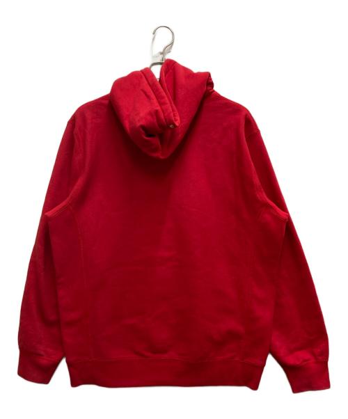 SUPREME（シュプリーム）Supreme (シュプリーム) S Logo Split Hooded Sweatshirt レッド サイズ:Lの古着・服飾アイテム