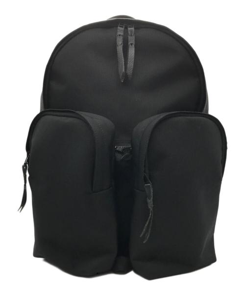 HENDER SCHEME（エンダースキーマ）HENDER SCHEME (エンダースキーマ) Double pocket pack ブラックの古着・服飾アイテム
