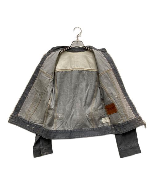 Levi's Lefty Jean By Takahiro Kuraishi（リーバイスレフティージーンバイタカヒロクライシ）Levi's Lefty Jean By Takahiro Kuraishi (リーバイスレフティージーンバイタカヒロクライシ) デニムジャケット グレー サイズ:Mの古着・服飾アイテム