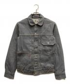 Levi's Lefty Jean By Takahiro Kuraishiリーバイスレフティージーンバイタカヒロクライシ）の古着「デニムジャケット」｜グレー