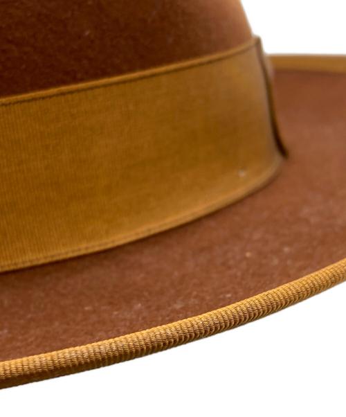 STETSON（ステットソン）STETSON (ステットソン) whippet ハット ブラウン サイズ:58 7 1/4の古着・服飾アイテム