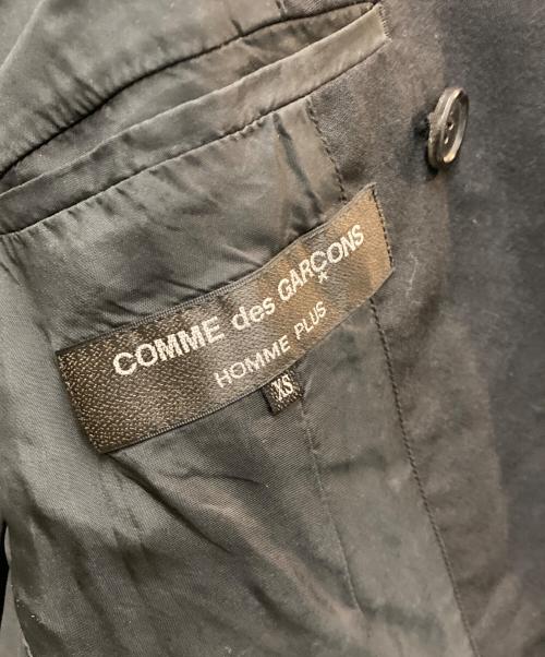 COMME des GARCONS HOMME PLUS（コムデギャルソンオムプリュス）COMME des GARCONS HOMME PLUS (コムデギャルソンオムプリュス) 3B テーラードジャケット ブラック サイズ:XSの古着・服飾アイテム