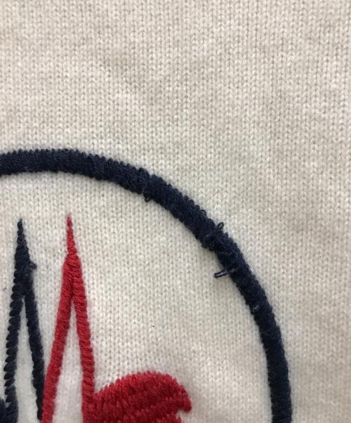 MONCLER（モンクレール）MONCLER (モンクレール) ロゴニット ベージュ サイズ:不明の古着・服飾アイテム