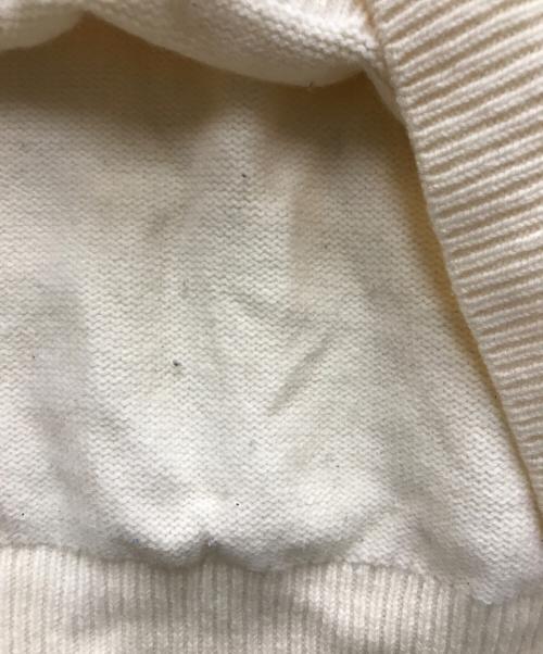 MONCLER（モンクレール）MONCLER (モンクレール) ロゴニット ベージュ サイズ:不明の古着・服飾アイテム
