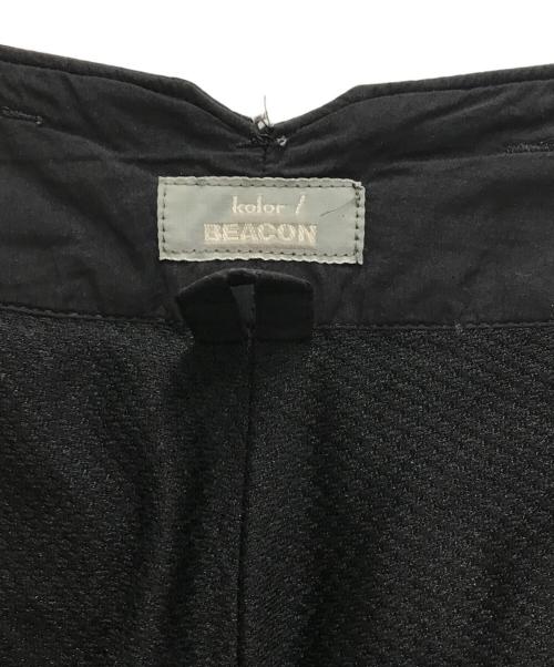 kolor/BEACON（カラービーコン）kolor/BEACON (カラービーコン) ナイロンパンツ ブラック サイズ:1の古着・服飾アイテム