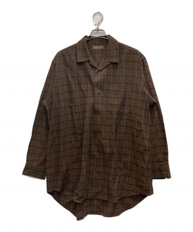 y's for men ワイズフォーメン シャツ 半袖 90s 茶タグ 中古・古着通販】Y'S for men (ワイズフォーメン) 茶タグ アクリル