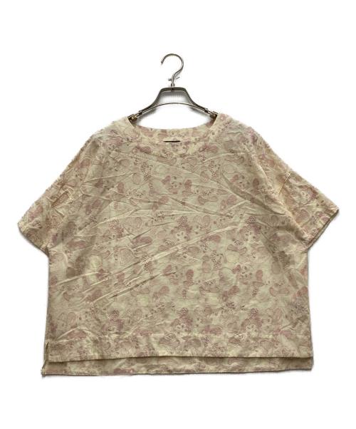 Marble SUD（マーブルシュッド）Marble SUD (マーブルシュッド) 満版QQパンダ刺繍シャツ ベージュ サイズ:ｆreeの古着・服飾アイテム