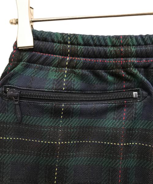 Needles（ニードルズ）Needles (ニードルズ) TRACK PANT - POLY JQ./LAME TAPE ネイビー×グリーン サイズ:Sの古着・服飾アイテム
