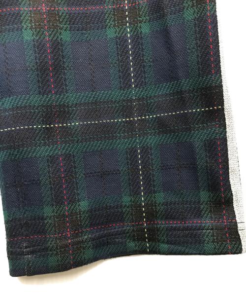 Needles（ニードルズ）Needles (ニードルズ) TRACK PANT - POLY JQ./LAME TAPE ネイビー×グリーン サイズ:Sの古着・服飾アイテム