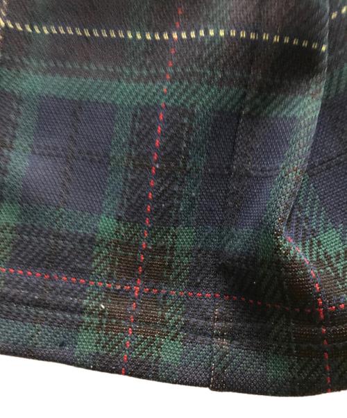 Needles（ニードルズ）Needles (ニードルズ) TRACK PANT - POLY JQ./LAME TAPE ネイビー×グリーン サイズ:Sの古着・服飾アイテム