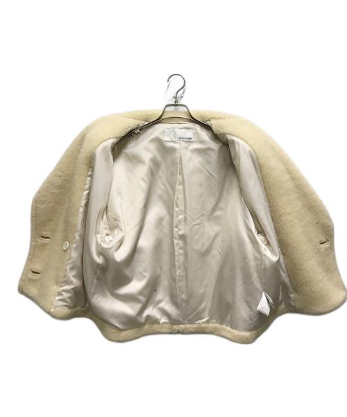 Whim Gazette（ウィムガゼット）Whim Gazette (ウィムガゼット) ウールボアショートコート ベージュ サイズ:FREEの古着・服飾アイテム