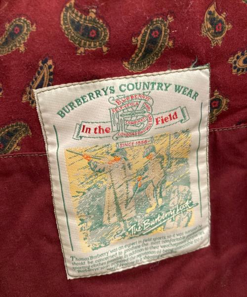 Burberry's（バーバリー）Burberry's (バーバリー) スウェード切替カバーオール オリーブ サイズ:記載なしの古着・服飾アイテム