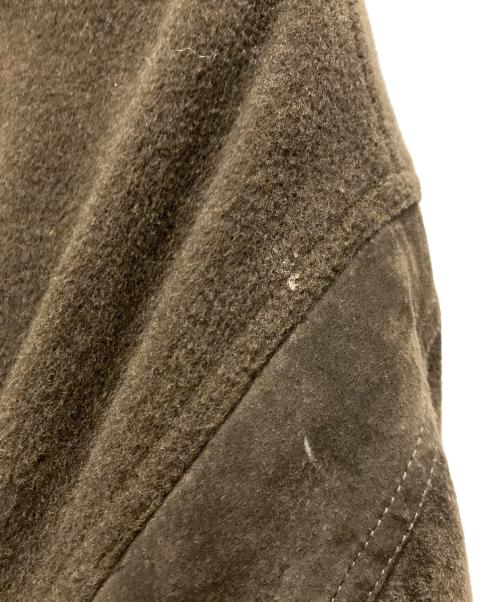 Burberry's（バーバリー）Burberry's (バーバリー) スウェード切替カバーオール オリーブ サイズ:記載なしの古着・服飾アイテム