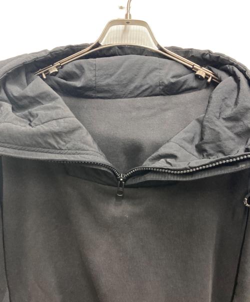 HAMCUS PRMTVSM（ハムカスプリティズム）HAMCUS PRMTVSM (ハムカスプリティズム) ナイロン切替ハーフジップパーカー ブラック サイズ:3の古着・服飾アイテム