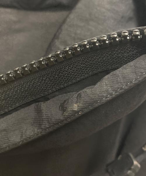 HAMCUS PRMTVSM（ハムカスプリティズム）HAMCUS PRMTVSM (ハムカスプリティズム) ナイロン切替ハーフジップパーカー ブラック サイズ:3の古着・服飾アイテム