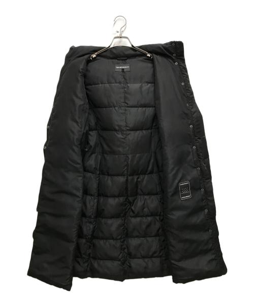 EMPORIO ARMANI（エンポリオ アルマーニ）EMPORIO ARMANI (エンポリオアルマーニ) ダウンコート ブラック サイズ:44の古着・服飾アイテム