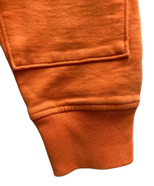 Junhashimoto（ジュンハシモト）junhashimoto (ジュンハシモト) ELBOW PAD ZIP HOODIE オレンジ サイズ:4の古着・服飾アイテム