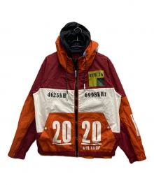 Maison MIHARA YASUHIRO（メゾン ミハラ ヤスヒロ）の古着「2WAYブルゾン」｜オレンジ×レッド