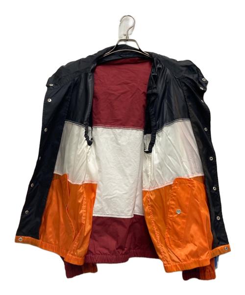 Maison MIHARA YASUHIRO（メゾン ミハラ ヤスヒロ）Maison MIHARA YASUHIRO (メゾン ミハラ ヤスヒロ) 2WAYブルゾン オレンジ×レッド サイズ:46の古着・服飾アイテム