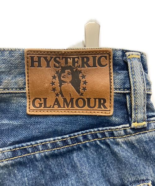 Hysteric Glamour（ヒステリックグラマー）Hysteric Glamour (ヒステリックグラマー) SP加工スタッズデニムパンツ インディゴ サイズ: 76cm (W30)の古着・服飾アイテム