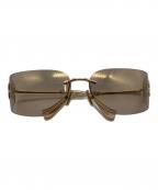 MIU MIUミュウミュウ）の古着「夜明けのサングラス」｜ゴールド