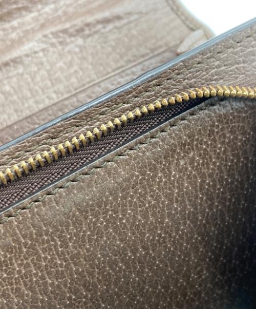 GUCCI（グッチ）GUCCI (グッチ) 〔オフィディア〕GG ウォレット ブラウンの古着・服飾アイテム