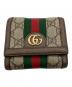 GUCCI（グッチ）の古着「〔オフィディア〕GG ウォレット」｜ブラウン