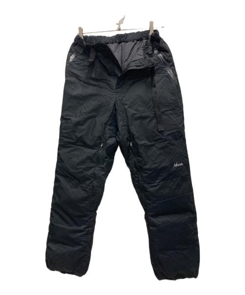 NANGA（ナンガ）NANGA (ナンガ) ダウンパンツ ブラック サイズ:Sの古着・服飾アイテム