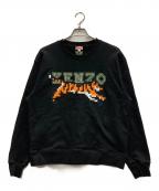 KENZOケンゾー）の古着「PIXELスウェット」｜ブラック