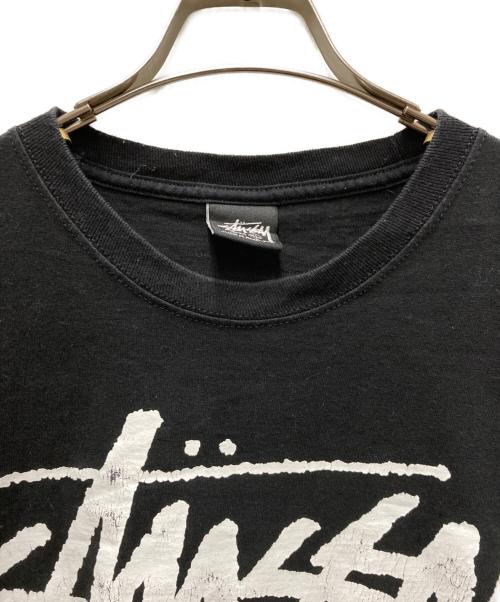 stussy（ステューシー）stussy (ステューシー) WORLD TOUR TEE ブラック サイズ:XLの古着・服飾アイテム