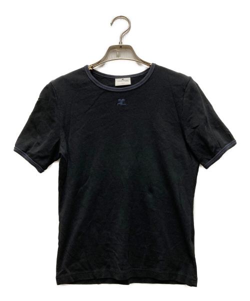 courreges（クレージュ）courreges (クレージュ) Tシャツ ネイビー サイズ:Lの古着・服飾アイテム