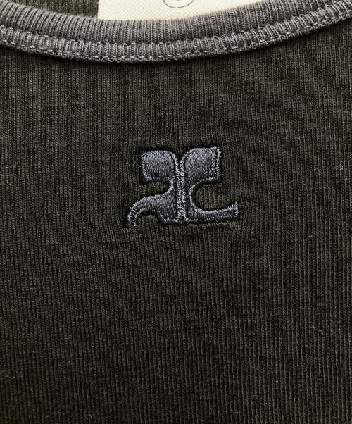 courreges（クレージュ）courreges (クレージュ) Tシャツ ネイビー サイズ:Lの古着・服飾アイテム