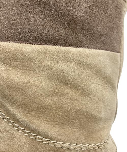 HERMES（エルメス）HERMES (エルメス) ムートンロングブーツ ブラウン サイズ:記載なしの古着・服飾アイテム