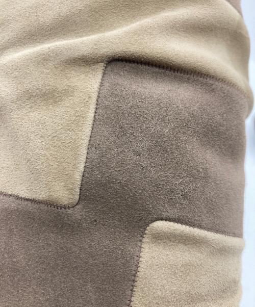 HERMES（エルメス）HERMES (エルメス) ムートンロングブーツ ブラウン サイズ:記載なしの古着・服飾アイテム