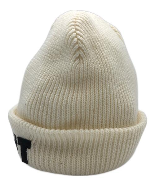 SAINT MICHAEL（セントマイケル）SAINT MICHAEL (セントマイケル) KNIT CAP SAINT ベージュ サイズ:FREEの古着・服飾アイテム