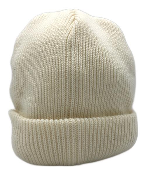 SAINT MICHAEL（セントマイケル）SAINT MICHAEL (セントマイケル) KNIT CAP SAINT ベージュ サイズ:FREEの古着・服飾アイテム