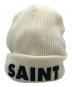 SAINT MICHAEL (セントマイケル) KNIT CAP SAINT ベージュ サイズ:FREE：13000円