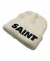 中古・古着 SAINT MICHAEL (セントマイケル) KNIT CAP SAINT ベージュ サイズ:FREE：13000円