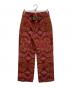 Yohji Yamamoto FEMME (ヨウジヤマモトファム) ウールシルクジャガードパンツ レッド サイズ:3：25000円
