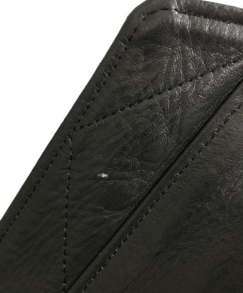 Time is on（タイムイズオン）Time is on (タイムイズオン) ZIAS LEATHER JACKET ブラックの古着・服飾アイテム