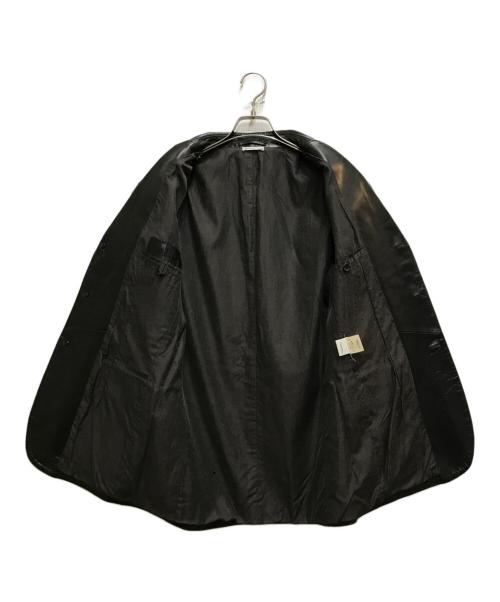 SHIPS（シップス）SHIPS (シップス) レザージャケット ブラック サイズ:46の古着・服飾アイテム